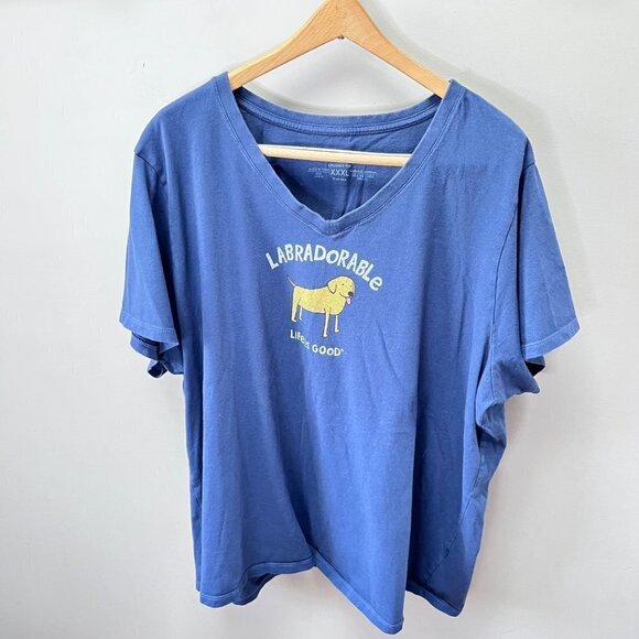 Life is Good Crusher T-shirt-‎ Size XXXL - Picture 1 of 3